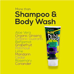 Shampoo & Body Wash for Teens